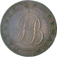 Coin, Great Britain, Foundling Fields, Halfpenny Token, 1795, Middlesex