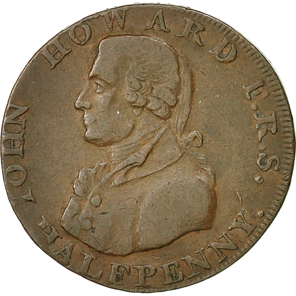 Coin, Great Britain, Somerset, Halfpenny Token, Bath, VF(30-35), Copper