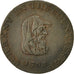 Coin, Great Britain, Cambridgeshire, Halfpenny Token, 1795, AU(50-53), Copper