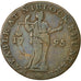 Coin, Great Britain, Somerset, Halfpenny Token, 1795, Bristol, VF(20-25), Copper