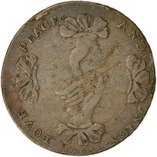 Coin, Great Britain, Yorkshire, Halfpenny Token, Sheffield, VF(20-25), Copper