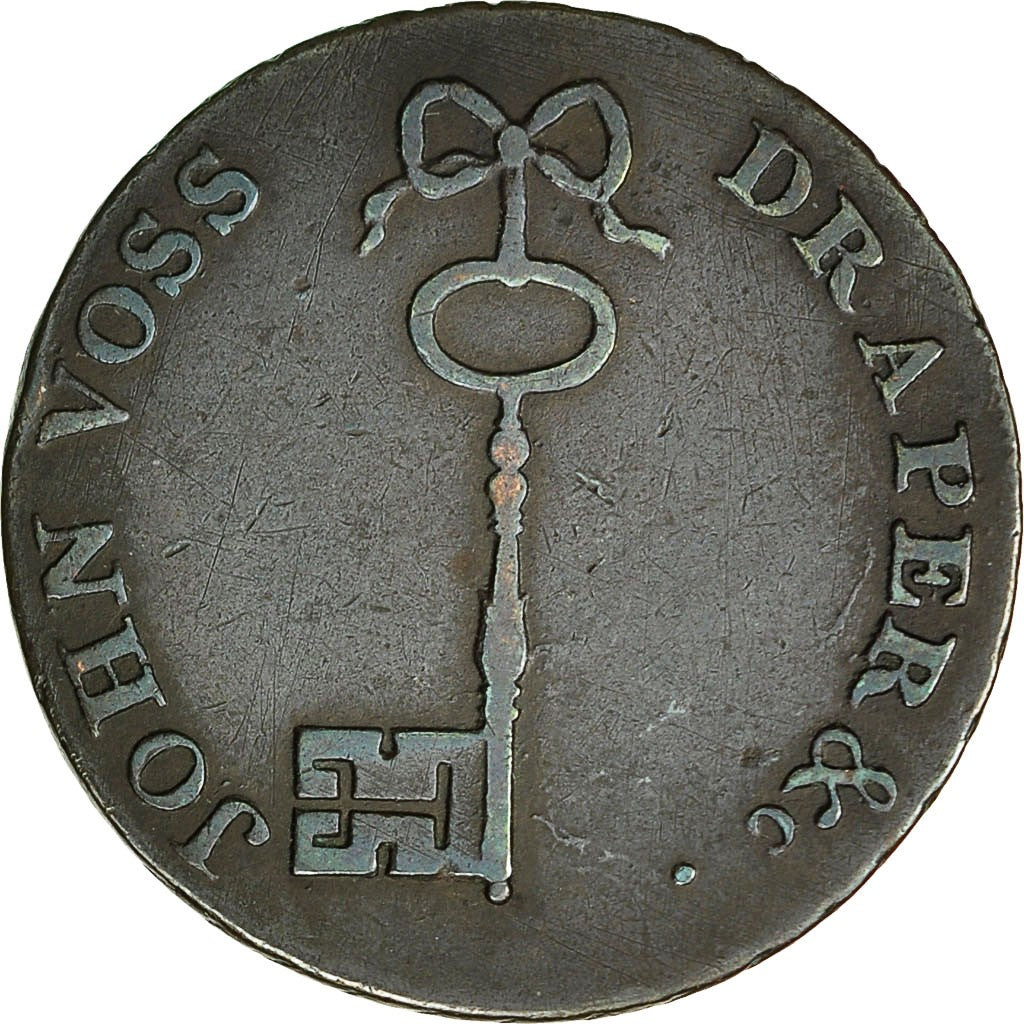 Münze, Großbritannien, Wales, Halfpenny Token, 1796, Swansea, S+, Kupfer