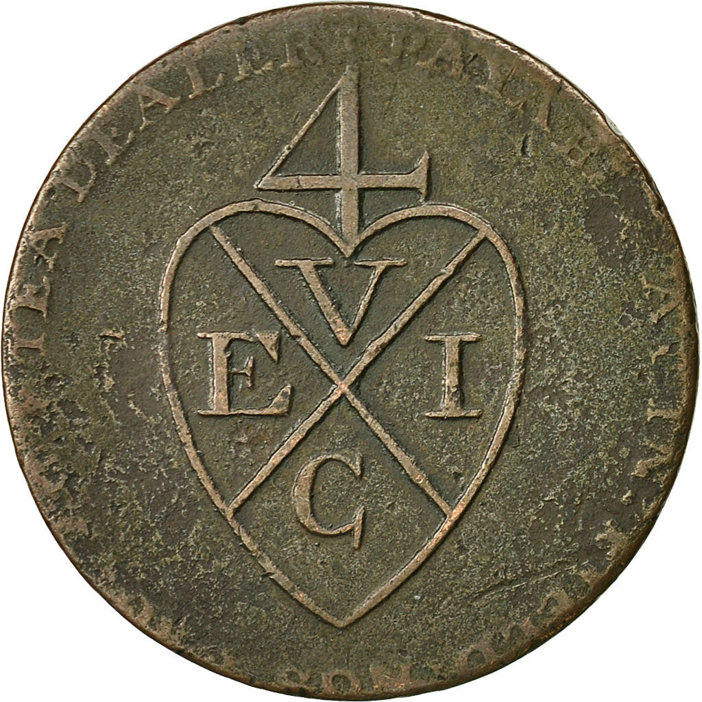 Moneta, Gran Bretagna, Lancashire, Halfpenny Token, 1793, Manchester, MB+, Rame