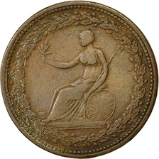 Münze, Kanada, LOWER CANADA, Halfpenny Token, 1813, S+, Kupfer