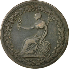 Münze, Kanada, LOWER CANADA, Halfpenny Token, 1814, S+, Kupfer