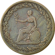 Moneta, Canada, LOWER CANADA, Halfpenny Token, 1815, MB+, Rame