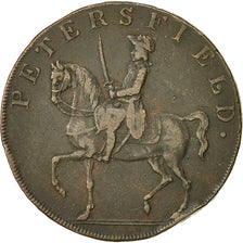 Monnaie, Grande-Bretagne, Hampshire, Halfpenny Token, 1793, Petersfield, TTB