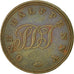Coin, SAINT HELENA & ASCENSION, Halfpenny, 1821, EF(40-45), Copper, KM:Tn1