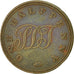 Coin, SAINT HELENA & ASCENSION, Halfpenny, 1821, EF(40-45), Copper, KM:Tn1