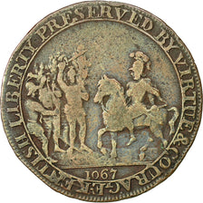 Coin, Great Britain, Kent, Halfpenny Token, 1795, Deptford, VF(20-25), Copper