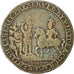 Coin, Great Britain, Kent, Halfpenny Token, 1795, Deptford, VF(20-25), Copper