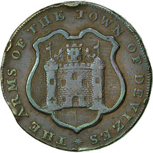 Coin, Great Britain, Wiltshire, Halfpenny Token, 1796, Devizes, EF(40-45)