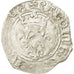 Moneda, Francia, Charles VI, Florette, Poitiers, MBC, Vellón, Duplessy:387A