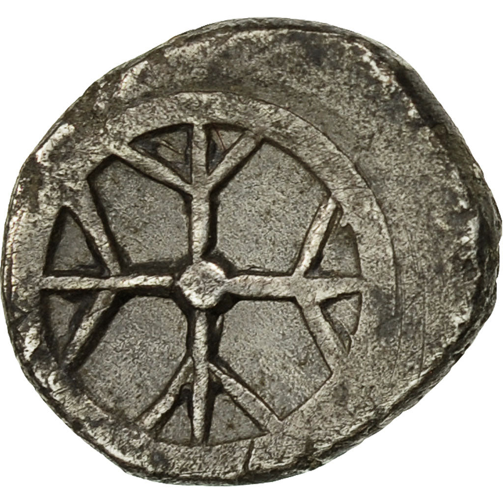 Münze, Massalia, Obol, Marseille, VZ, Silber, Feugère & Py:OBM-2a var.
