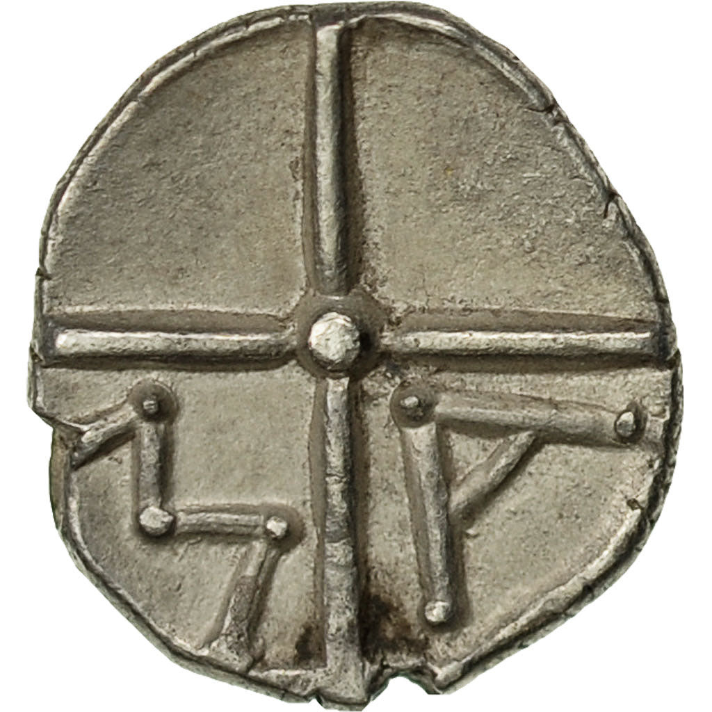 Obol, 200-121 BC, Marseilles, Silver, MS(63), SNG-Cop:723-8