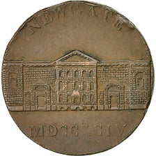 Coin, Great Britain, Newgate Prison, Halfpenny Token, 1794, Middlesex