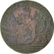 Coin, Great Britain, Cornwall, Halfpenny Token, 1794, Penryn, EF(40-45), Copper