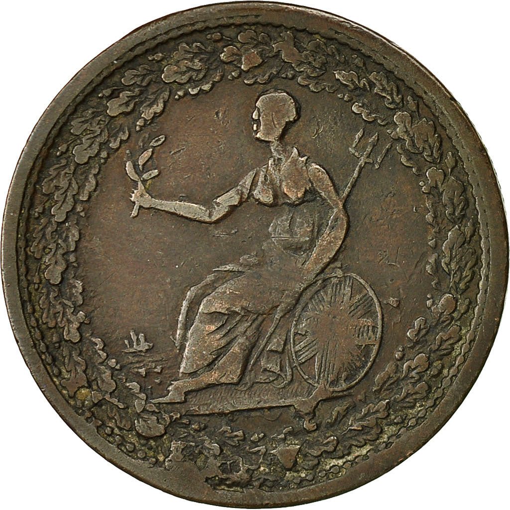Coin, Canada, LOWER CANADA, Halfpenny Token, 1815, VF(30-35), Copper