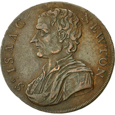 Coin, Great Britain, Isaac Newton, Halfpenny Token, 1793, Middlesex, EF(40-45)
