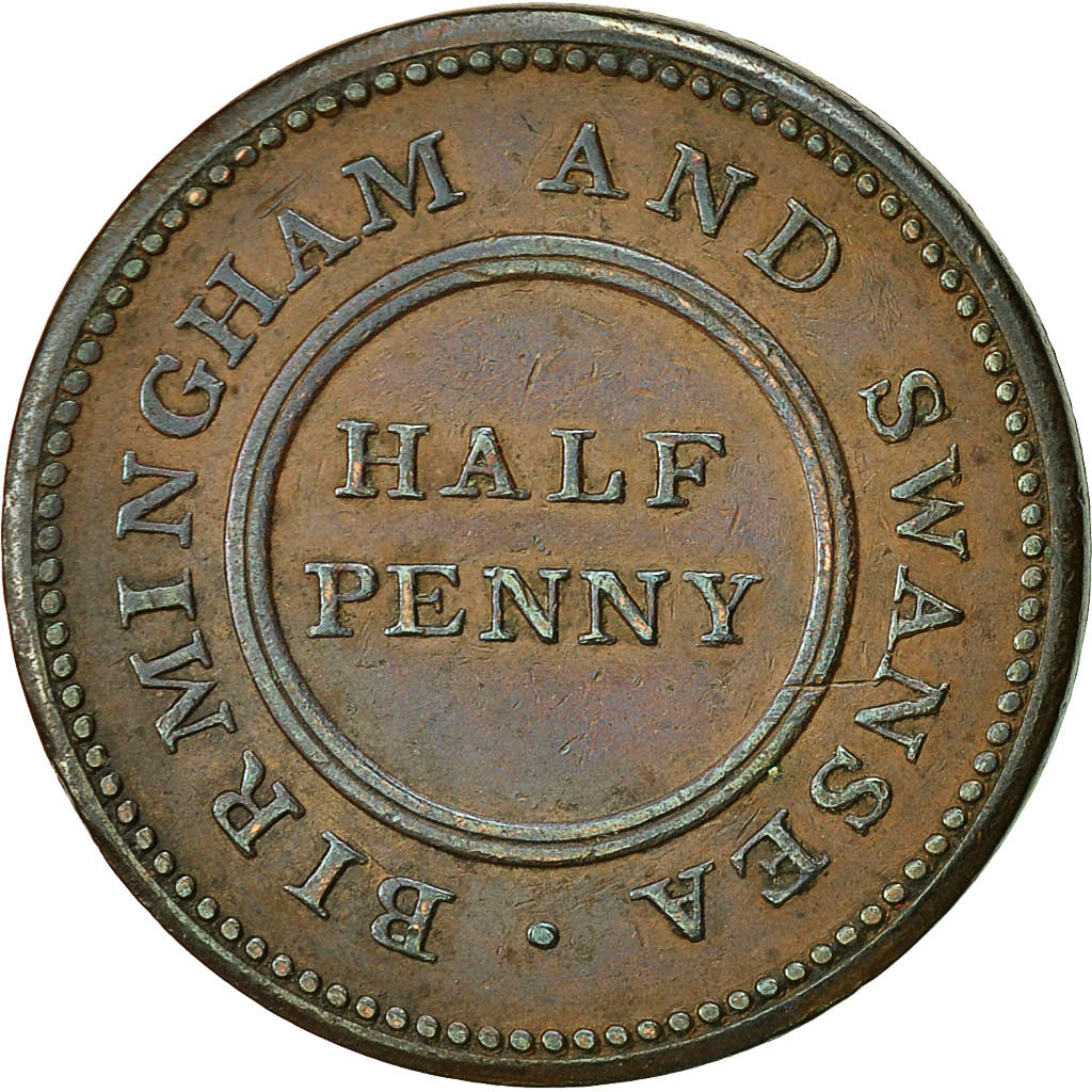 Münze, Großbritannien, Rose Copper Company, Halfpenny Token, 1811, Birmingham