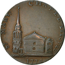 Coin, Great Britain, Warwickshire, P Kempson, Halfpenny Token, 1774, Birmingham