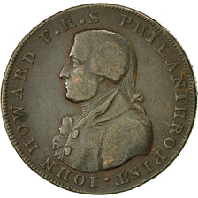 Monnaie, Grande-Bretagne, Hampshire, Halfpenny Token, 1794, Portsmouth, TB