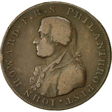 Moneda, Gran Bretaña, Hampshire, Halfpenny Token, 1794, Portsmouth, BC+, Cobre