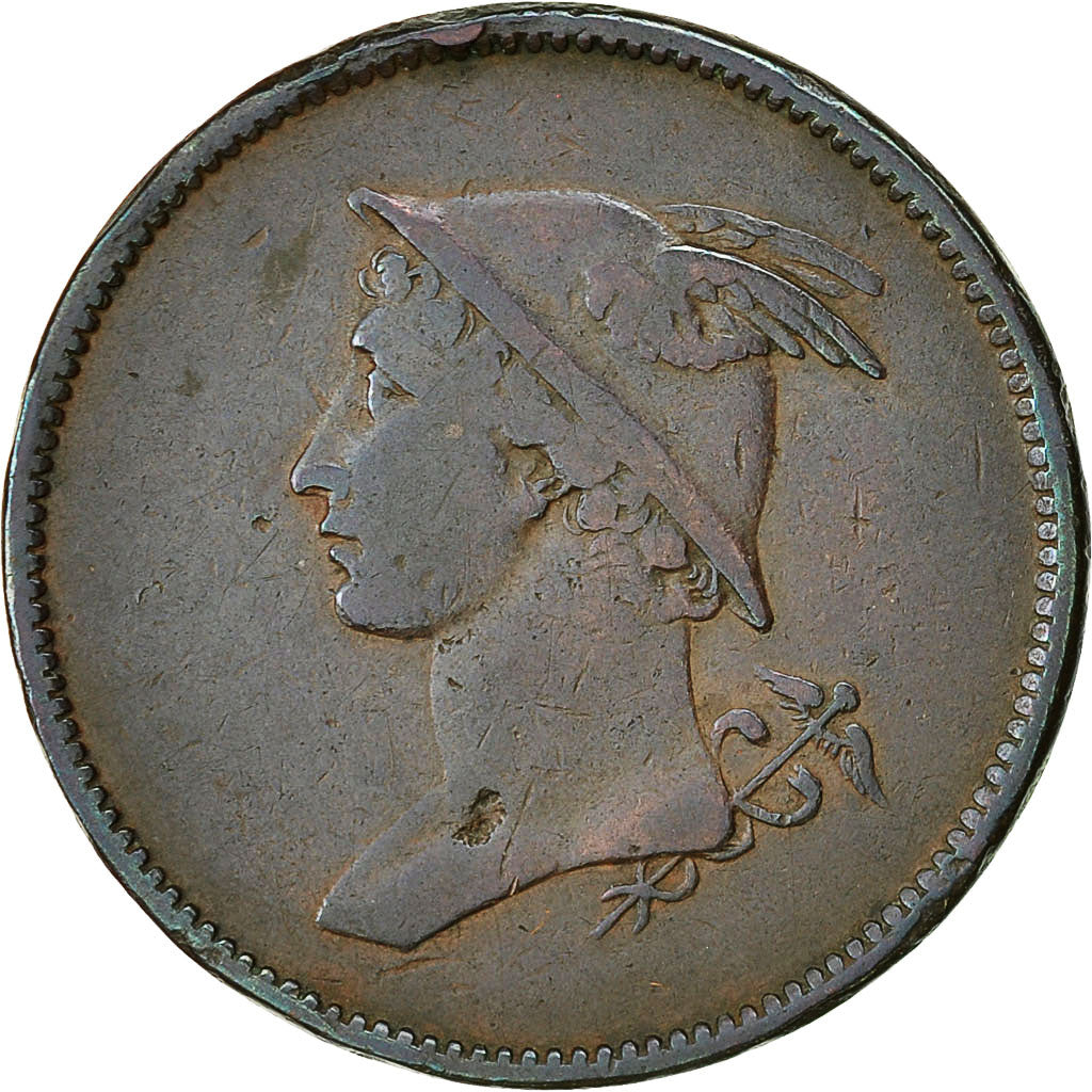 Munten, Groot Bretagne, Essex, Mercury, Halfpenny Token, Walthamstow, FR, Koper