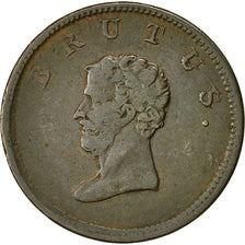 Coin, Great Britain, Essex, Brutus, Halfpenny Token, Walthamstow, VF(20-25)