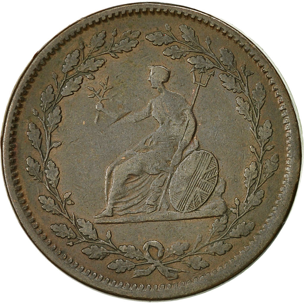 Coin, Great Britain, Essex, Brutus, Halfpenny Token, Walthamstow, VF(20-25)