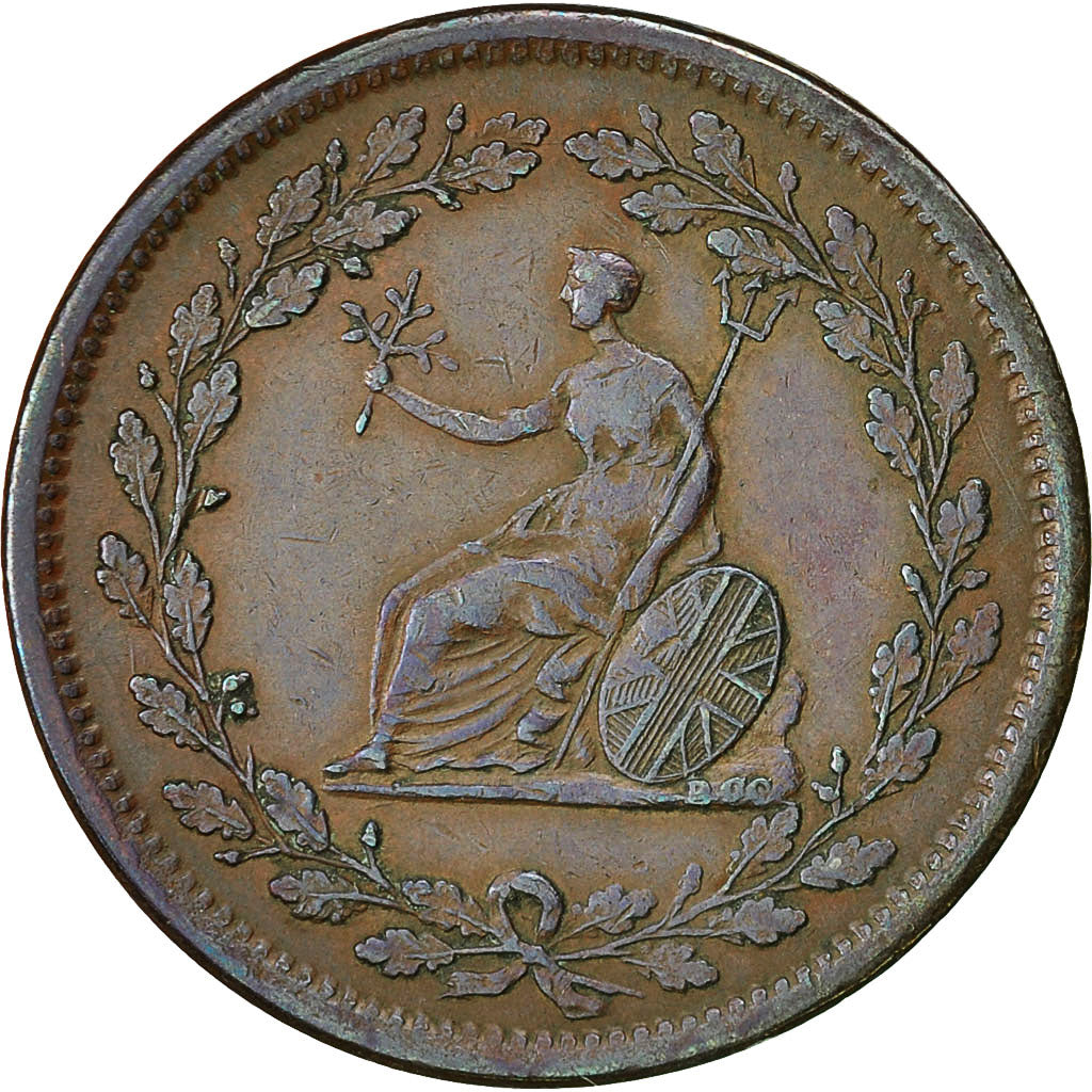 Coin, Great Britain, Essex, Brutus, Halfpenny Token, Walthamstow, EF(40-45)
