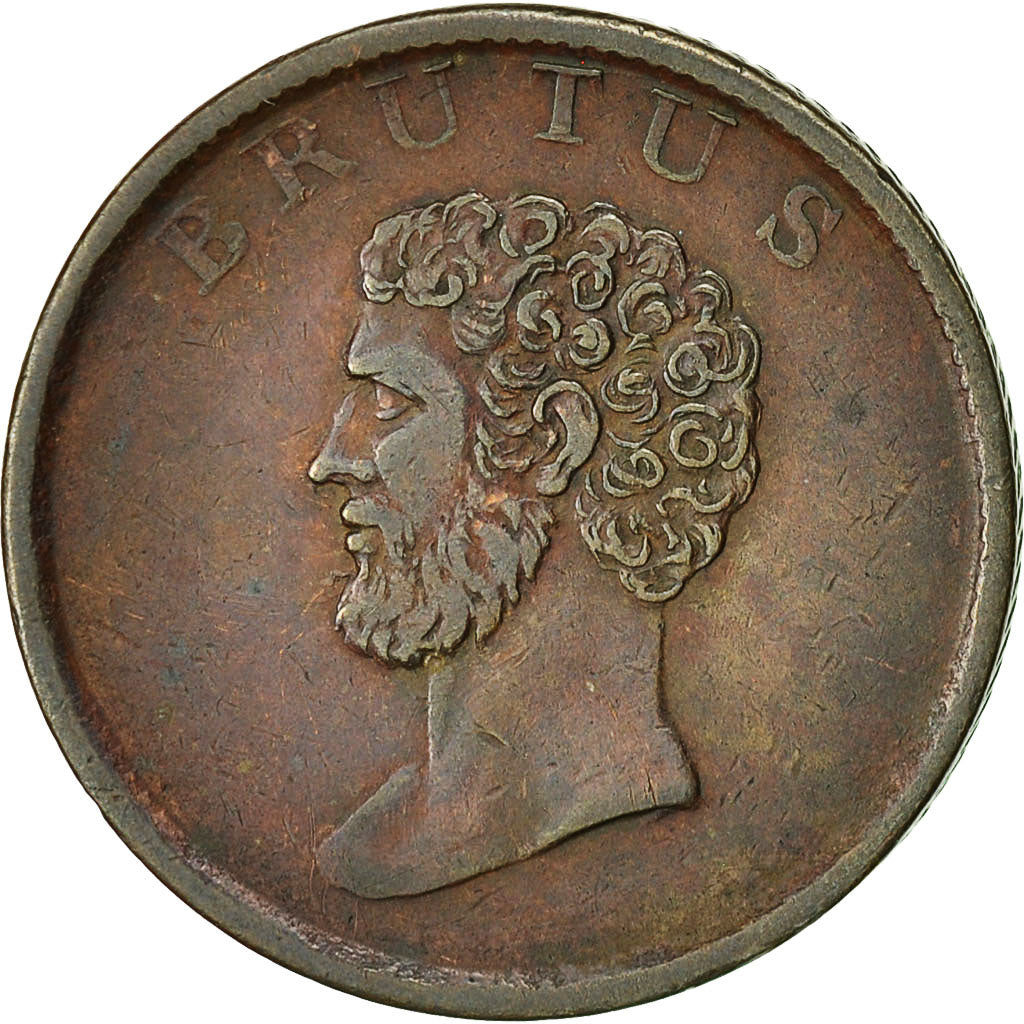 Coin, Great Britain, Essex, Brutus, Halfpenny Token, Walthamstow, EF(40-45)