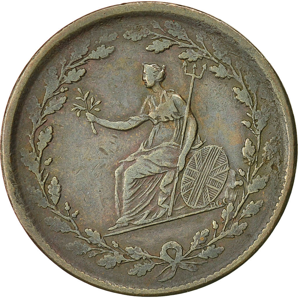 Coin, Great Britain, Essex, Brutus, Halfpenny Token, Walthamstow, EF(40-45)