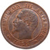 FRANCE, Napoléon III, Centime, 1853, Lyon, KM #775.4, AU(55-58), Bronze, Gadoury