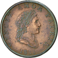 Coin, Great Britain, Essex, British Copper Company, Halfpenny Token, 1811