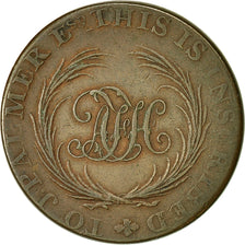 Coin, Great Britain, Mail coach, Halfpenny Token, Middlesex, EF(40-45), Copper