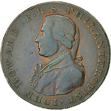 Monnaie, Grande-Bretagne, Hampshire, Halfpenny Token, 1794, Portsmouth, TB+