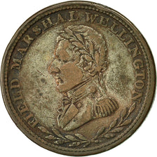 Moneta, Canada, LOWER CANADA, Halfpenny Token, 1813, MB+, Rame, Withers:1501