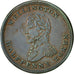 Münze, Kanada, LOWER CANADA, Halfpenny Token, 1814, S+, Kupfer
