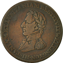 Coin, Canada, LOWER CANADA, Halfpenny Token, 1813, VF(20-25), Copper