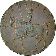 Moneta, Gran Bretagna, Hampshire, Halfpenny Token, 1793, Petersfield, BB, Rame