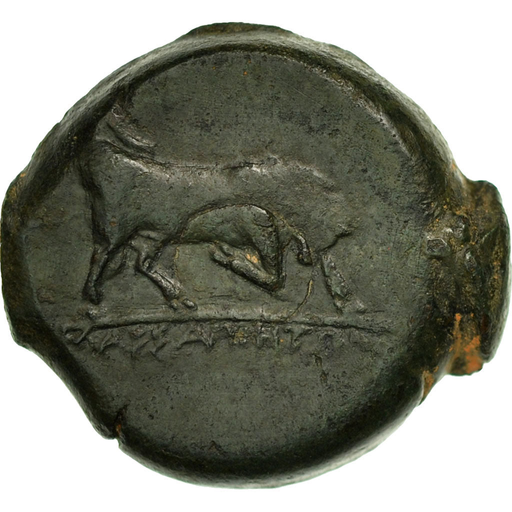 Coin, Massalia, Bronze au Taureau, Marseille, EF(40-45), Bronze