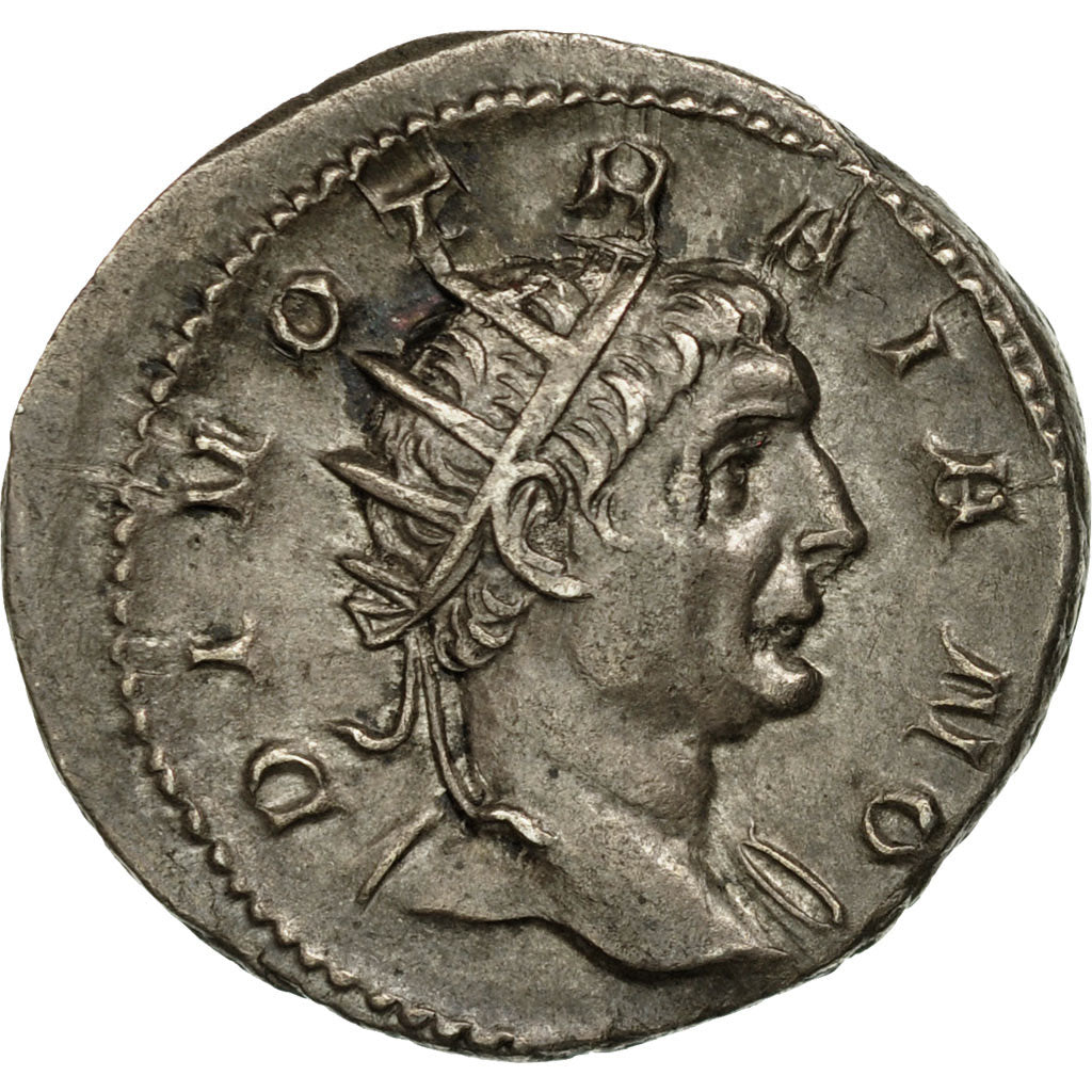 Coin, Divus Trajan, Antoninianus, 250-251, Rome, AU(55-58), Billon, RIC:86a
