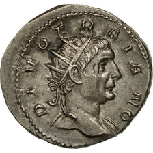 Coin, Divus Trajan, Antoninianus, 250-251, Rome, AU(55-58), Billon, RIC:86a