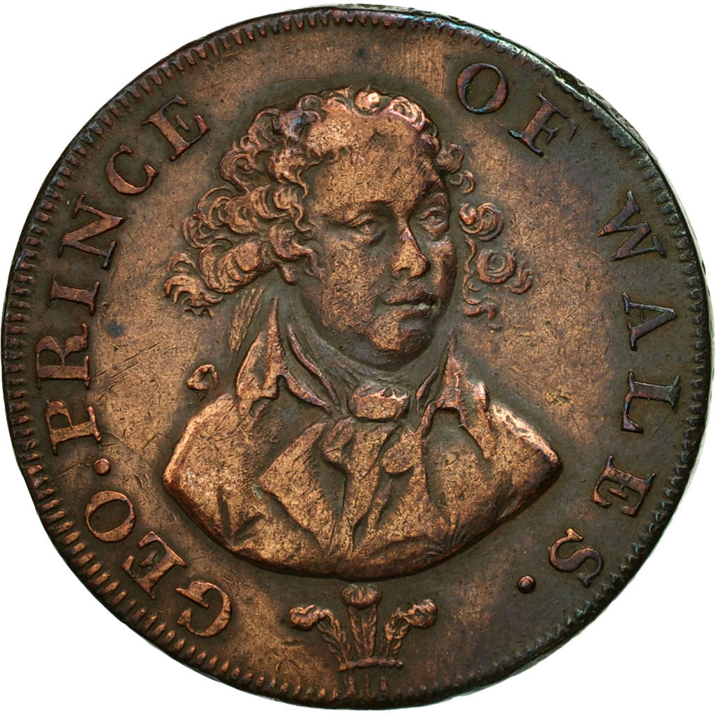 Münze, Großbritannien, National Series, Halfpenny Token, Middlesex, SS