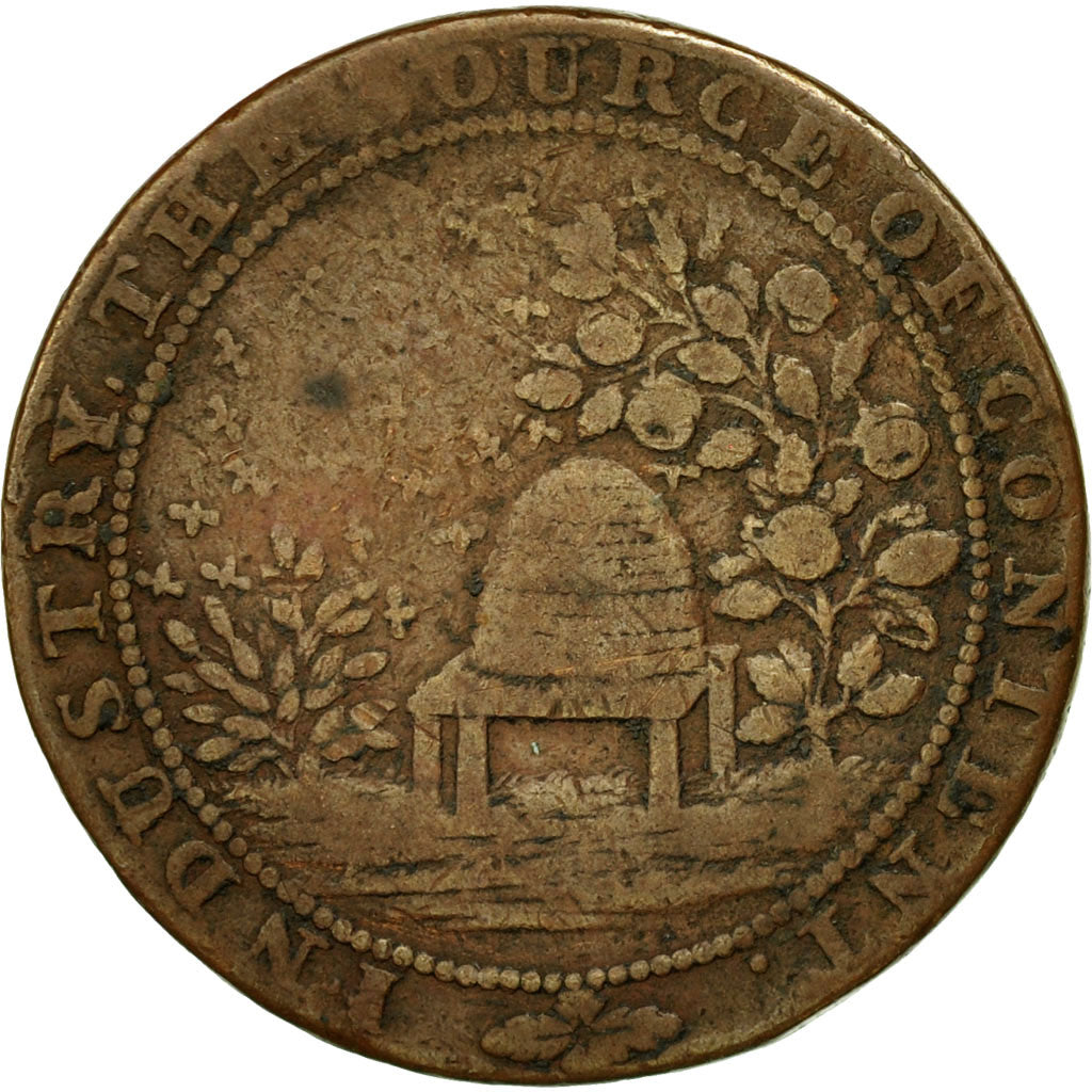 Coin, Great Britain, Sussex, Halfpenny Token, 1794, Winchelsea, VF(20-25)