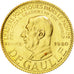 France, Medal, Charles De Gaulle, 1980, MS(63), Gold