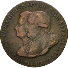 Coin, Great Britain, Warwickshire, Halfpenny Token, Birmingham, VF(20-25)