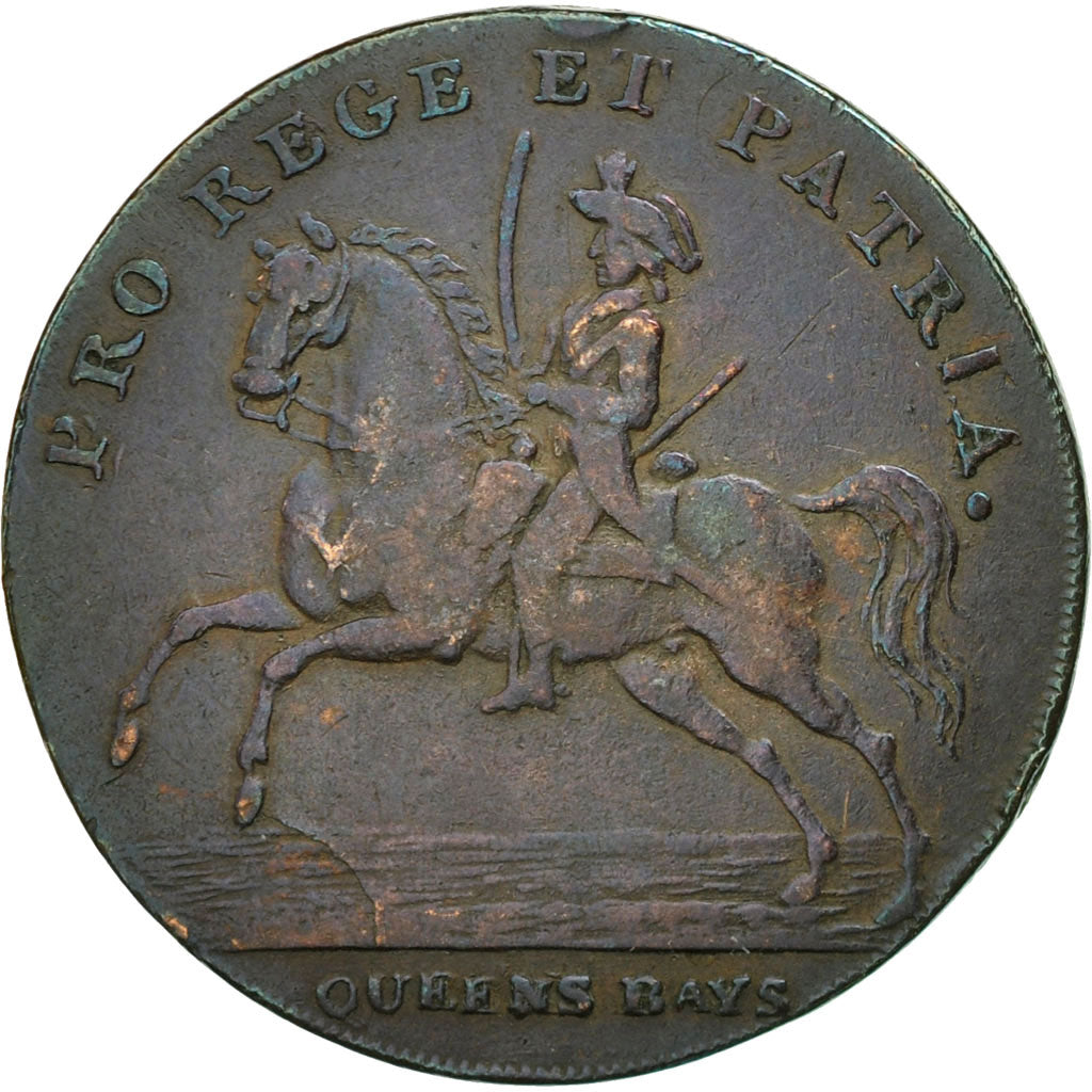 Coin, Great Britain, Norfolk, Halfpenny Token, 1793, Norwich, VF(30-35), Copper