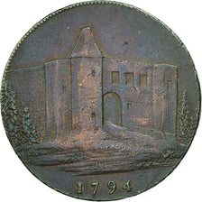 Coin, Great Britain, Essex, Halfpenny Token, 1794, Colchester, EF(40-45)